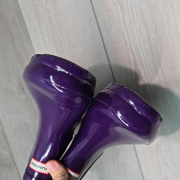 Hunter"Like New" Women Ankle Rainboots shoes sz 37/6 - Picture 5 of 12